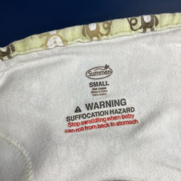 Set of 2 SwaddleMe Summer Infant Swaddle Wraps - Picture 15 of 16